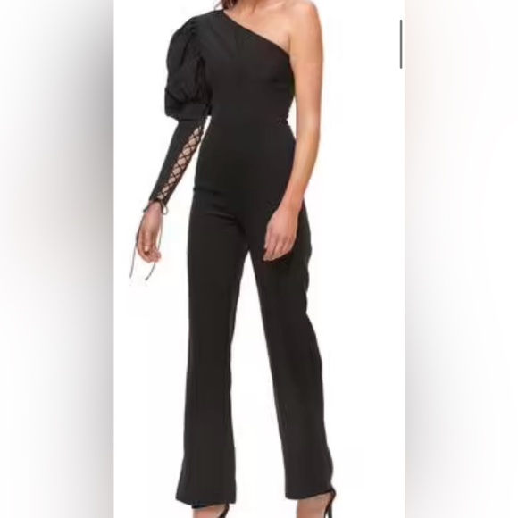 NWOT ELIYA VIVIENNE PANTSUIT BLACK size xs - Picture 1 of 14